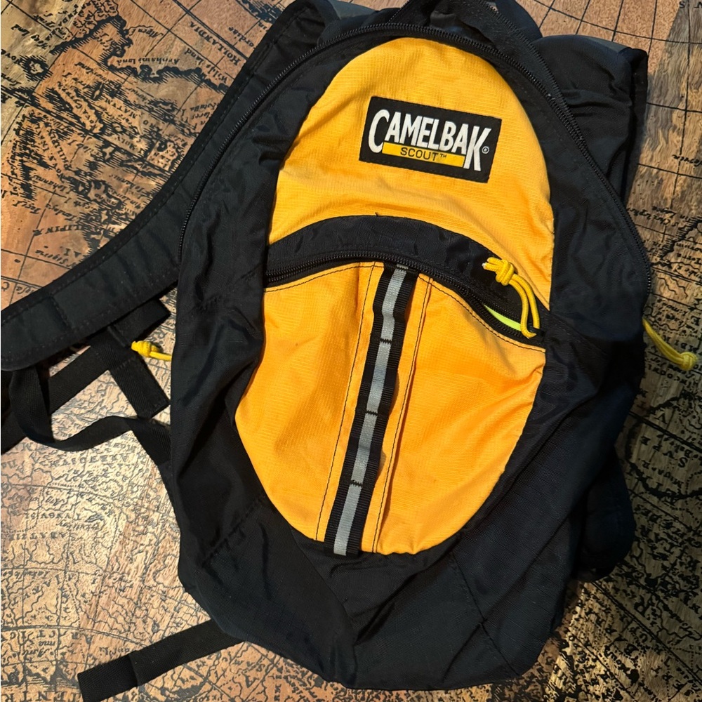 CamelBak Scout Black and Yellow Backpack